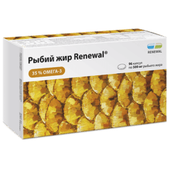 Fish oil Reneval capsules 500 mg, 96 pcs.