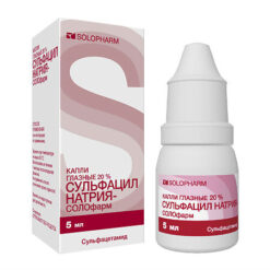 Sodium sulfacyl-SOLOPHARM, eye drops 20% 5 ml