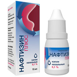 Naphtisin Plus, 0.1% drops 15 ml