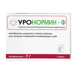 Uronormin-F, 3 g 8 g 2 pcs