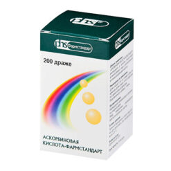 Ascorbic acid-Pharmstandart dietary supplements, 200 pcs.