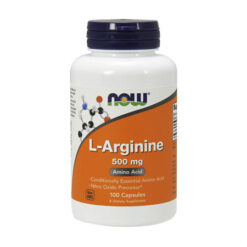 Now L-Arginine L-Arginine 500 mg capsules, 100 pcs.