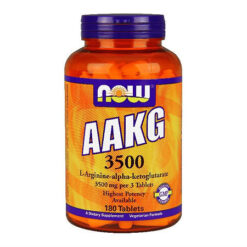 Now AAKG AAKG- L-Arginine-alpha-ketoglucorate 3500 tablets, 180 pcs.