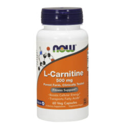 Now L-Carnitine L-Карнитин 500 мг капсулы вегетарианские, 60 шт.