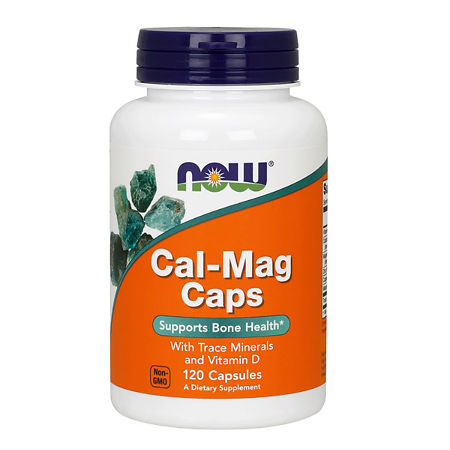 Now Cal-Mag Caps Кальций-Магний капсулы вегетарианские, 120 шт.