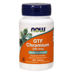 Now GTF Chromium GTF Chromium picolinate 200 mcg tablets, 100 pcs.