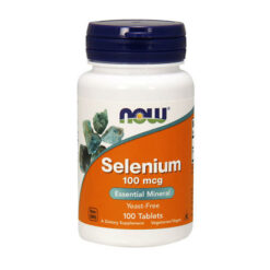 Now Selenium Селениум 100 мкг таблетки, 100 шт.