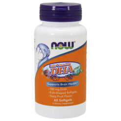 Now DHA DHA fish oil for children chewable lozenges, 60 pcs.