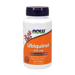 Now Ubiquinol Ubiquinol 100 mg gelatin capsules, 60 pcs.