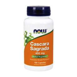 Now Cascara Sagrada Cascara Sagrada 450 mg capsules, 100 pcs.