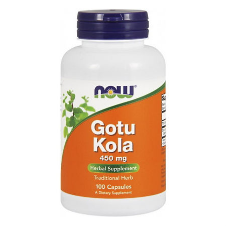Now Gotu Kola Готу Кола 450 мг капсулы вегетарианские, 100 шт.