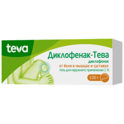 Diclofenac-Teva, gel 1% 100 g