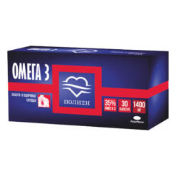 Omega-3 capsules 1400 mg heart health care, 30 pcs.