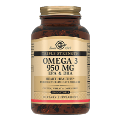 Solgar Triple Omega-3 EPA/DHA 950 mg capsules, 100 pcs.