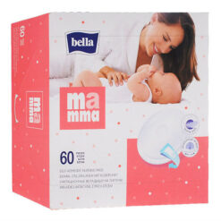 Bella Lactation pads Mamma with a sticky strip, 60 pcs.