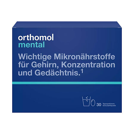 Orthomol Mental powder + capsules, course of 30 days