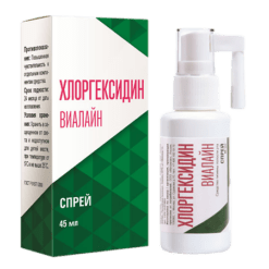 Chlorhexidine Vialine, oral spray 45 ml