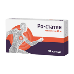 Ro-Statin, 10 mg capsules 30 pcs