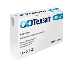 Telzap, tablets 40 mg 30 pcs
