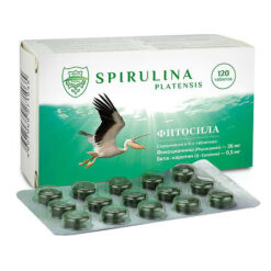 Spirulina tablets 350 mg, 120 pcs.