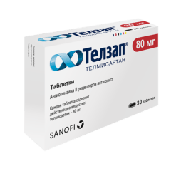 Telzap, tablets 80 mg 30 pcs