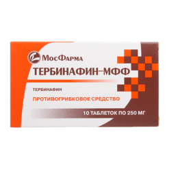 Terbinafin-MFF, tablets 250 mg 10 pcs
