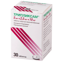 Triplixam, 5 mg+2, 5 mg+10 mg 30 pcs