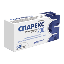 Sparex, 200 mg capsules 60 pcs