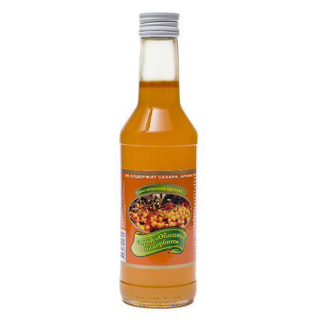 Sea buckthorn syrup with sorbitol, 250 ml