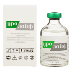 Urolife viscoelastic sterile bladder mucosa protector Composition 2 (catheter + syringe kit), 50 ml