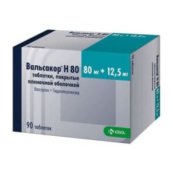 Valsacor H80.80 mg+12, 5 mg 90 pcs.