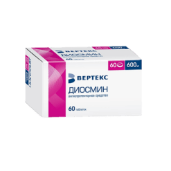 Диосмин-Вертекс, 600 мг 60 шт