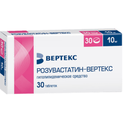 Rosuvastatin-Vertex, 10 mg 30 pcs