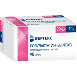 Rosuvastatin-Vertex, 10 mg 90 pcs