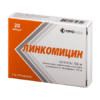 Lincomycin, capsules 250 mg 20 pcs