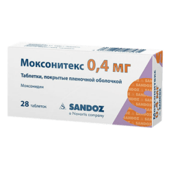 Moxonitex, 0.4 mg 28 pcs