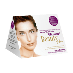 Vitrum Beauty Plus tablets, 60 pcs.