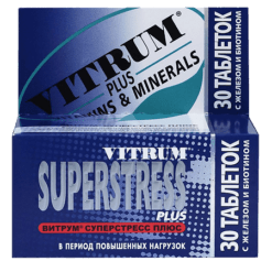 Vitrum Superstress Plus tablets, 30 pcs.