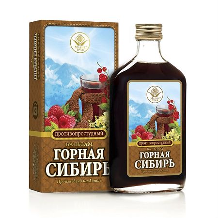 Mountain Siberia balm Anticold nonalcoholic, 250 ml