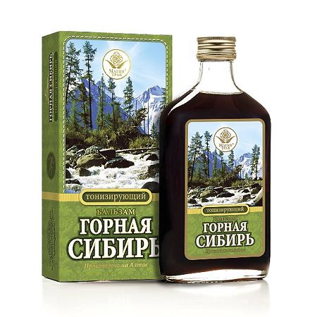 Горная Сибирь бальзам Тонизирующий безалкогольный, 250 мл