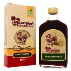 Medovy celibnik balm on honey bronchopulmonary non-alcoholic, 250 ml