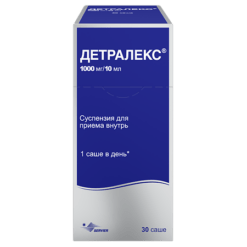Detralex, 1000 mg/10 ml suspension 10 ml 30 pcs