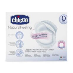 Chicco Antibacterial Breast Pads, 30 pieces