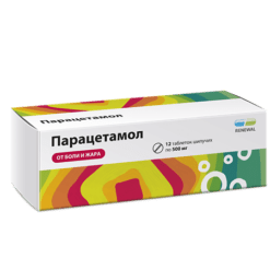 Парацетамол Реневал, 500 мг 12 шт