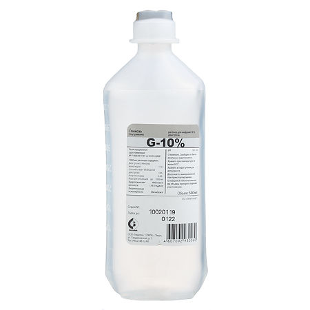 Glucose, 10% 500 ml