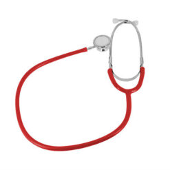 Amrus 04-AM507 Medical bilateral pediatric stethoscope red