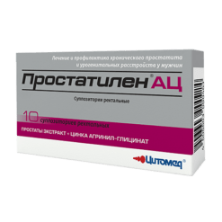 Простатилен АЦ, ректальные 30 мг+180 мг 10 шт