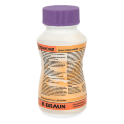 Nutricomp Drink Plus Fiber with peach and apricot flavor, 200 ml