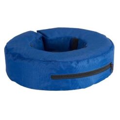 Kruuse Buster Inflatable Animal Collar, blue medium
