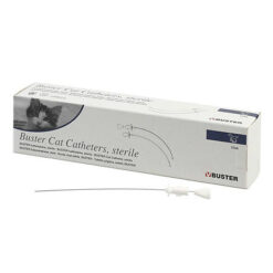 Kruuse Buster Catheter 1.0/130mm Sterile Catheter for Cats, 12pcs